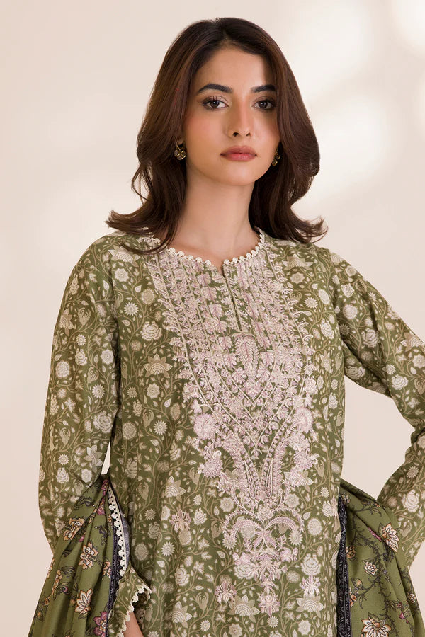 Embroidered Shirt Shalwar Dupatta