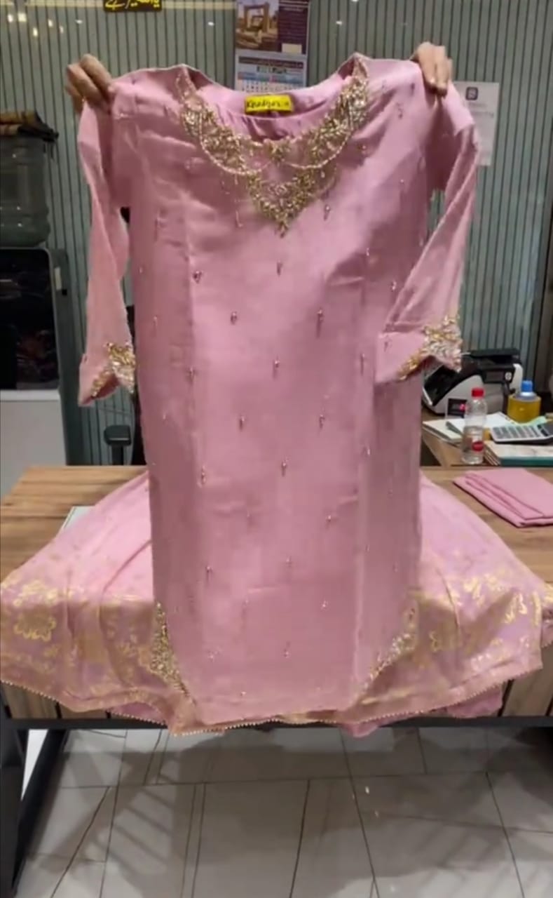 Elegant Embroidered 3-Piece Suit