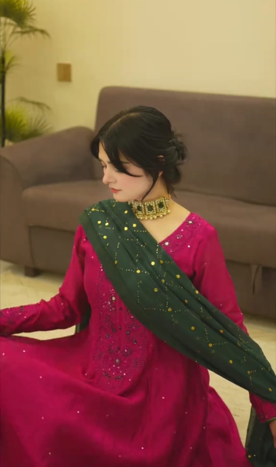 Deluxe Embroidered Frock with Premium Dupatta