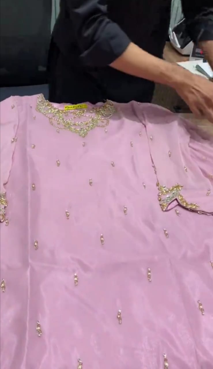 Elegant Embroidered 3-Piece Suit