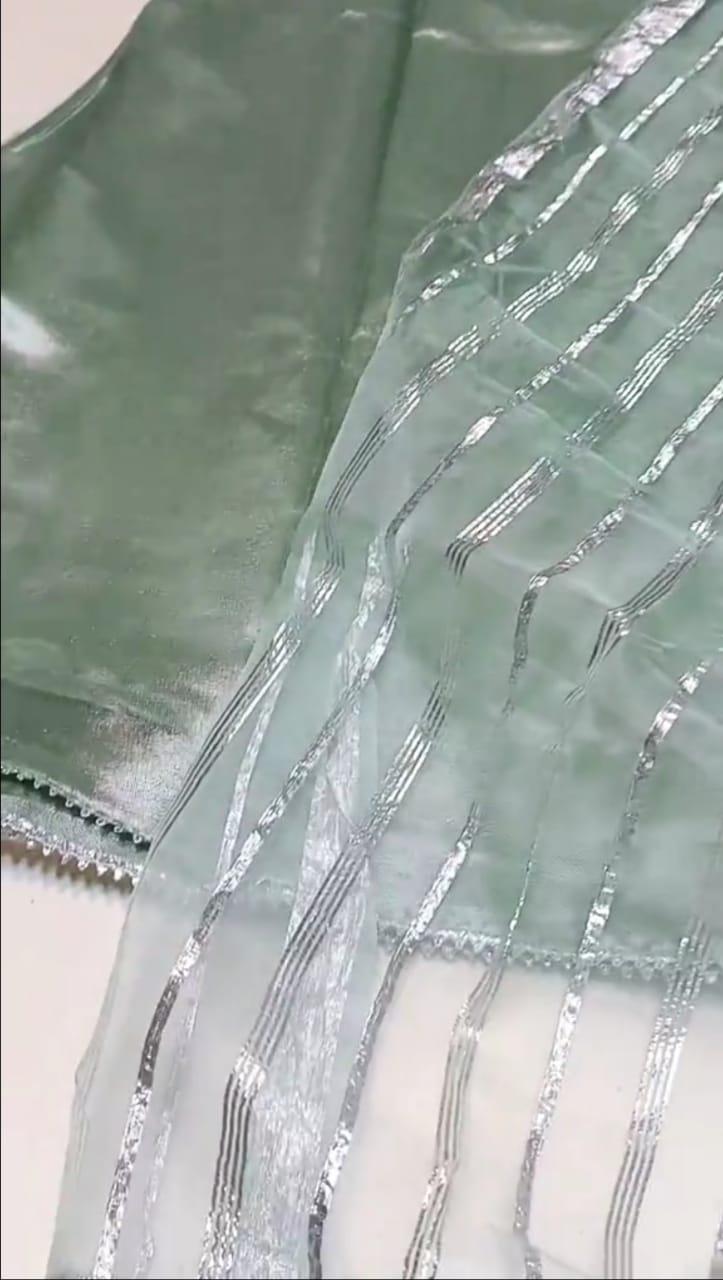 Luxury Festive 3-Pc Ensemble Embroidered Suit