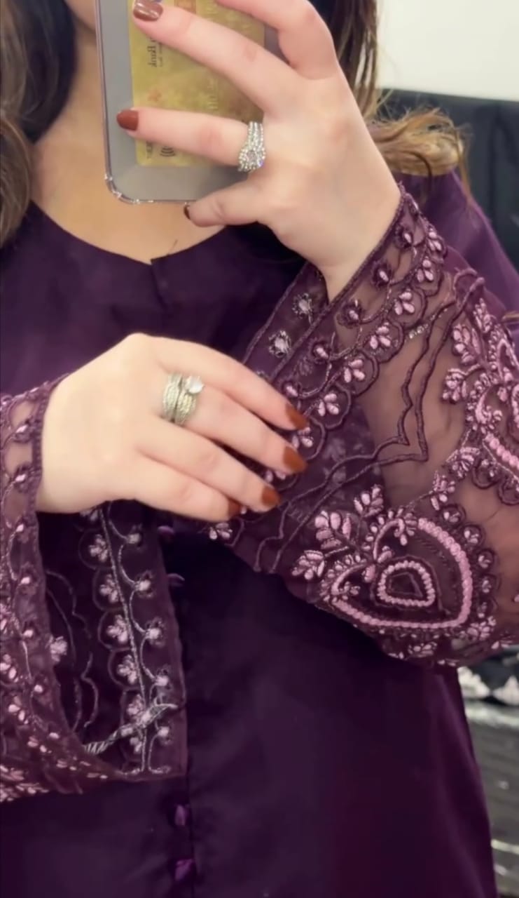 Premium Couture Embroidered 3pc Suit Set