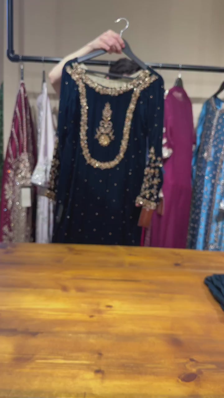 Women Embroidered Stitched 3 Pcs