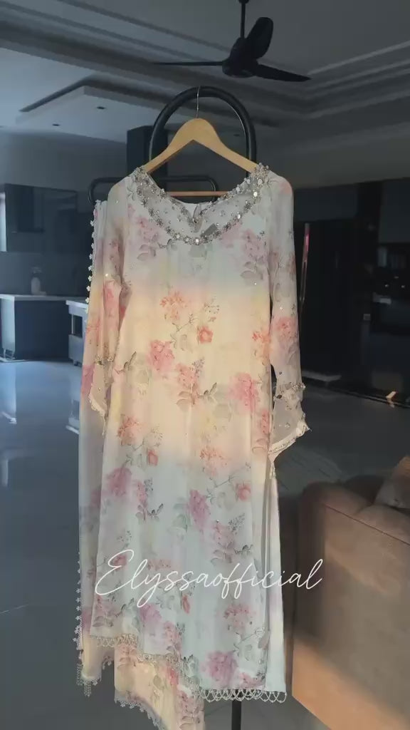 Perfect Floral 3Pcs Dress