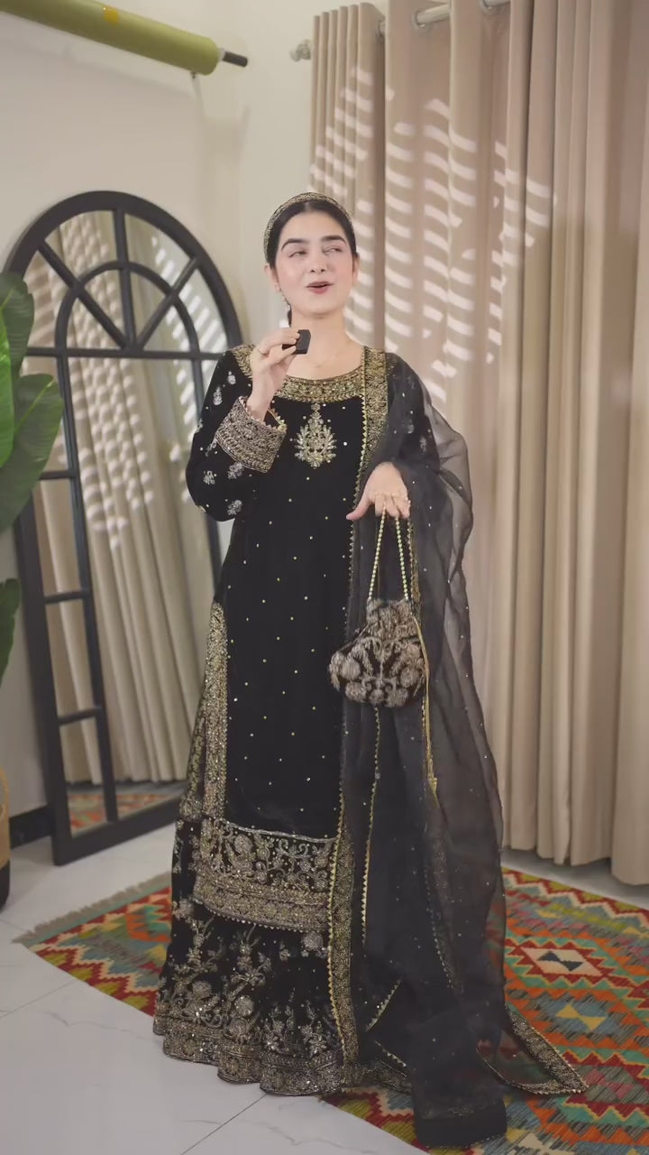 BLACK DIAMOND WOMEN FESIVE DRESS