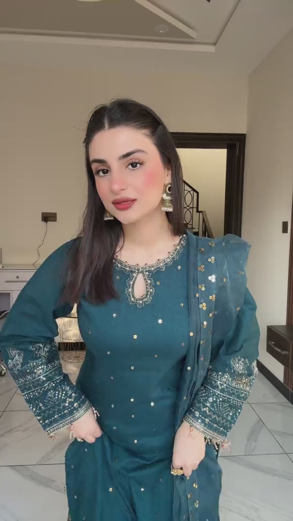 LUXURY WOMEN 3PCS DRESS