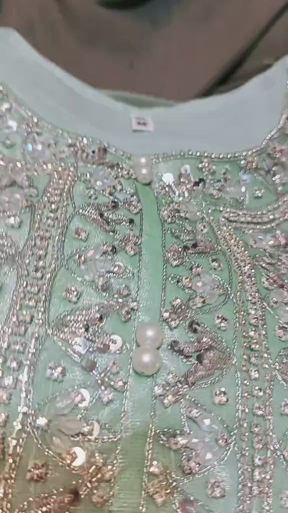 Luxury Festive 3-Pc Ensemble Embroidered Suit